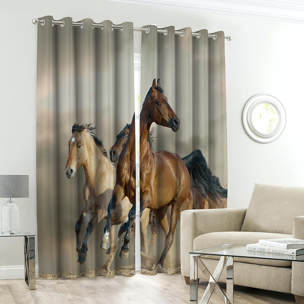 CRT14 Digital Printed Curtain Pair