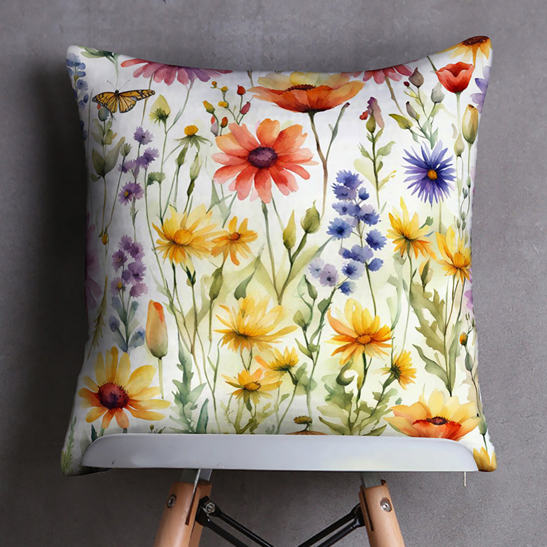 Springtime Digital Printed Cushion