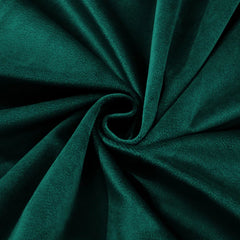 Emerald Green Velvet Curtain Pair