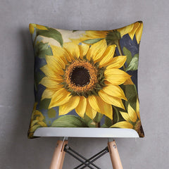 Sunlit Garden Digital Printed Cushion