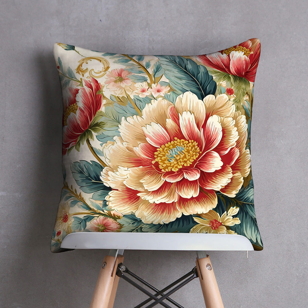 Blossomwave Digital Printed Cushion