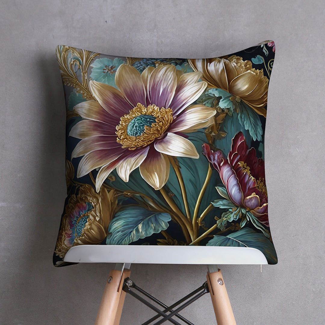 Petal Parade Digital Printed Cushion