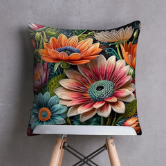 Botanic Harmony Digital Printed Cushion