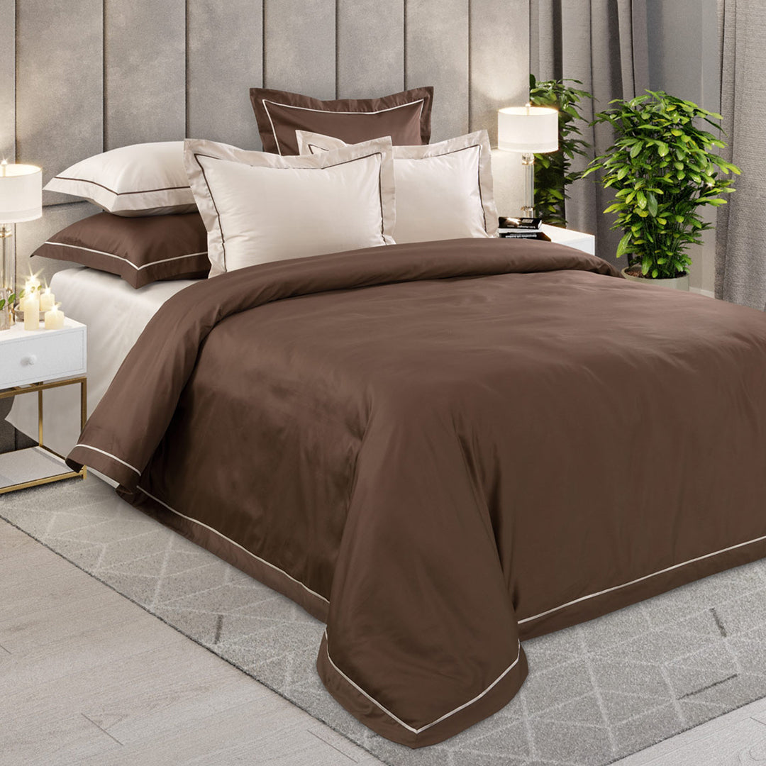 Espresso 6Pcs Quilt Cover Set