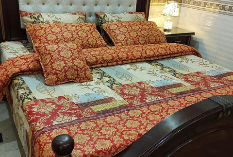 Patchwork 7Pcs Comforter Set