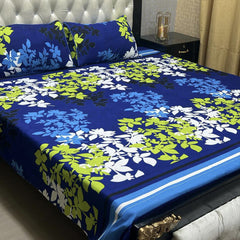 Crystal Cotton 3Pcs Bed Sheet Set (DSN11)