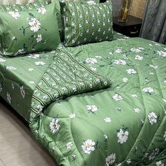 Floral Fusion 6Pcs Comforter Set