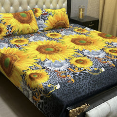Crystal Cotton 3Pcs Bed Sheet Set (DSN08)