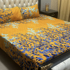 Crystal Cotton 3Pcs Bed Sheet Set (DSN10)