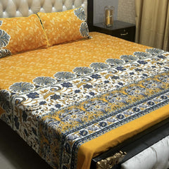Crystal Cotton 3Pcs Bed Sheet Set (DSN15)