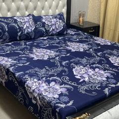 Crystal Cotton 3Pcs Bed Sheet Set (DSN24)