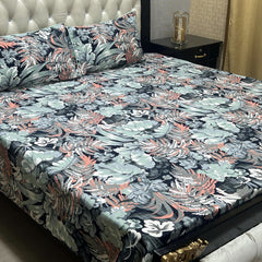Crystal Cotton 3Pcs Bed Sheet Set (DSN17)