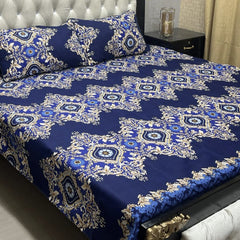 Crystal Cotton 3Pcs Bed Sheet Set (DSN28)