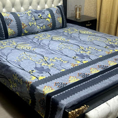 Crystal Cotton 3Pcs Bed Sheet Set (DSN13)