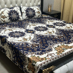 Crystal Cotton 3Pcs Bed Sheet Set (DSN11)