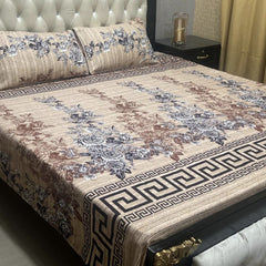 Crystal Cotton 3Pcs Bed Sheet Set (DSN29)