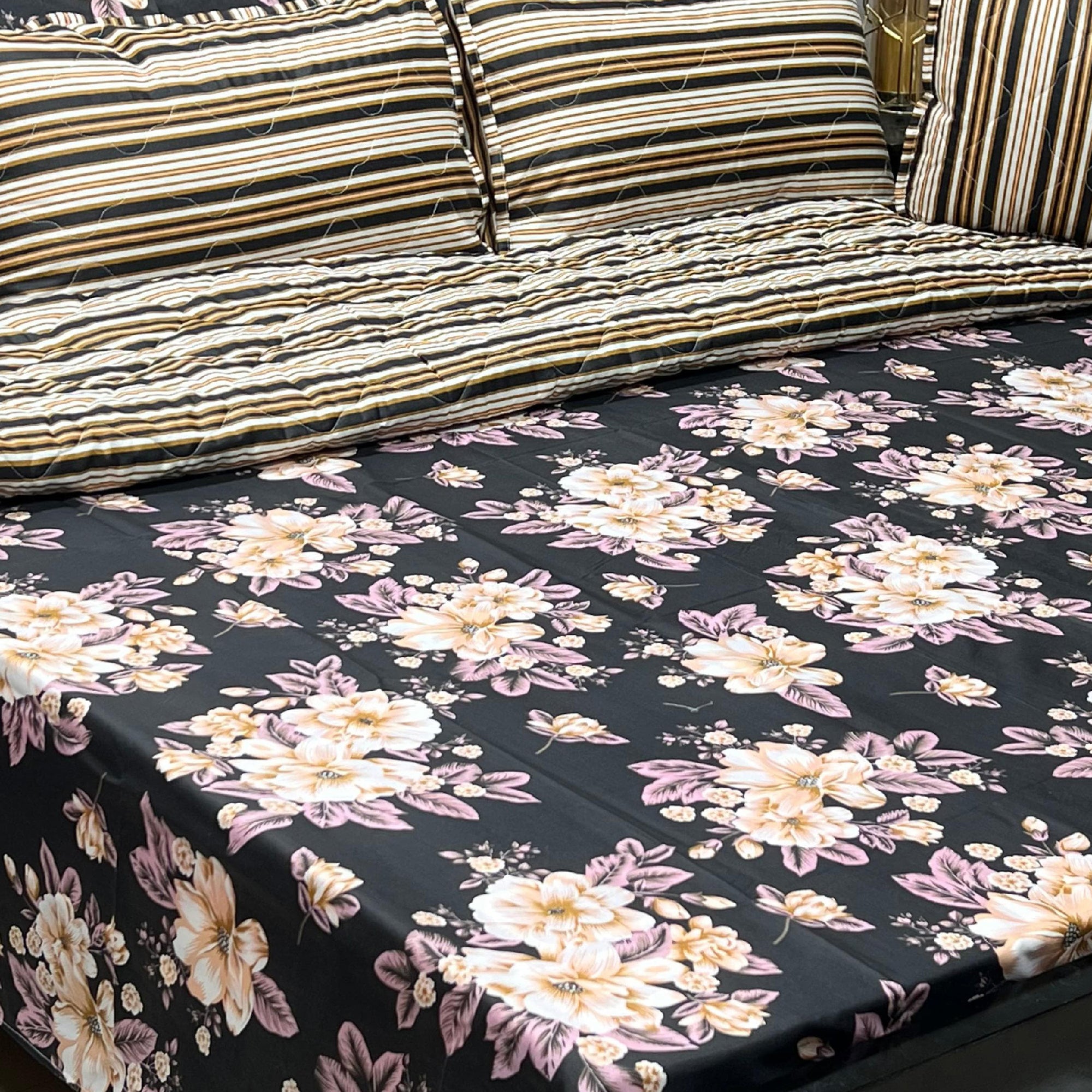 Patchwork 7Pcs Comforter Set