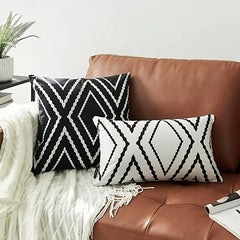 Pack of 4 Reflection Printed Cushion Covers