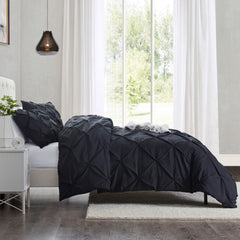 Luminous Black 6Pcs Quilt Cover Set