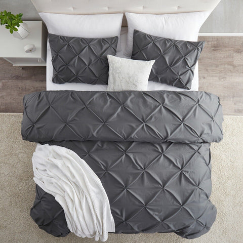 Luminous Charcoal 6Pcs Quilt Cover Set
