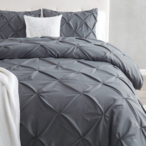 Luminous Charcoal 6Pcs Quilt Cover Set
