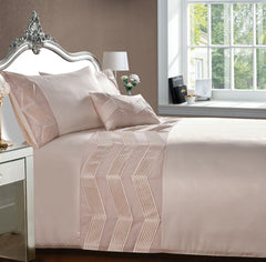 Serenity Pleated 6Pcs Quilt Cover Set
